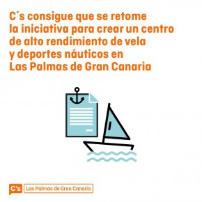 Ciudadanos solicita que se recupere la iniciativa para crear un centro de alto rendimiento de vela y deportes náuticos en Las Palmas de Gran Canaria